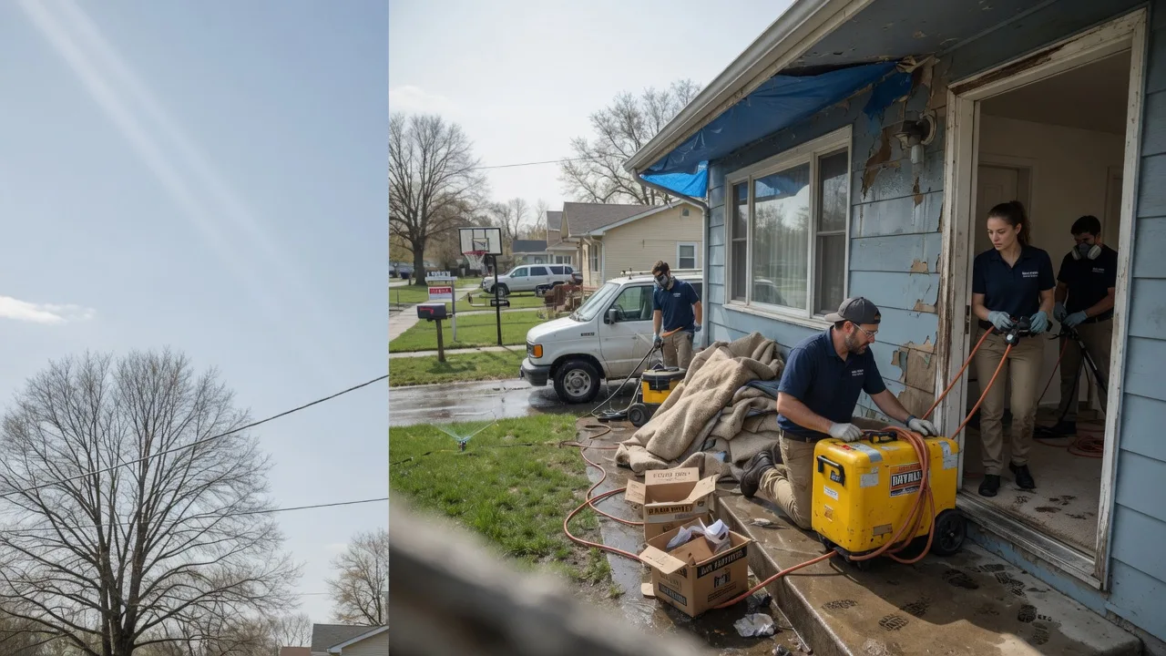 Basement Flood Cleanup in Nerinx, KY near me